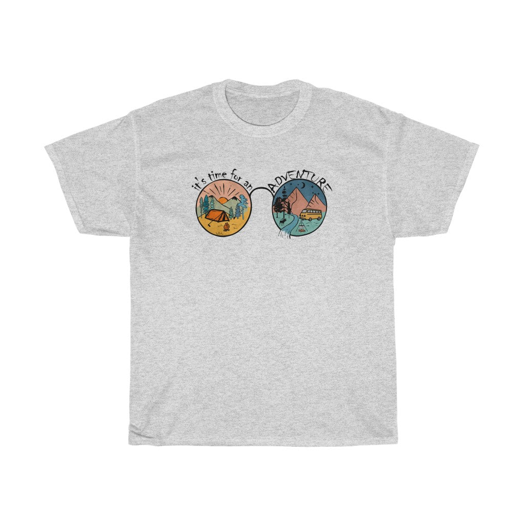 It's Time for an Adventure Heavy Cotton T-shirt