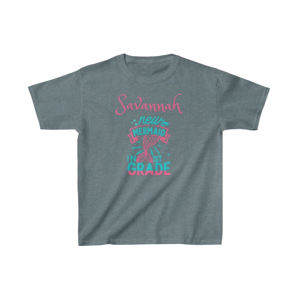 New Mermaid in First Grade Personalized t-shirt