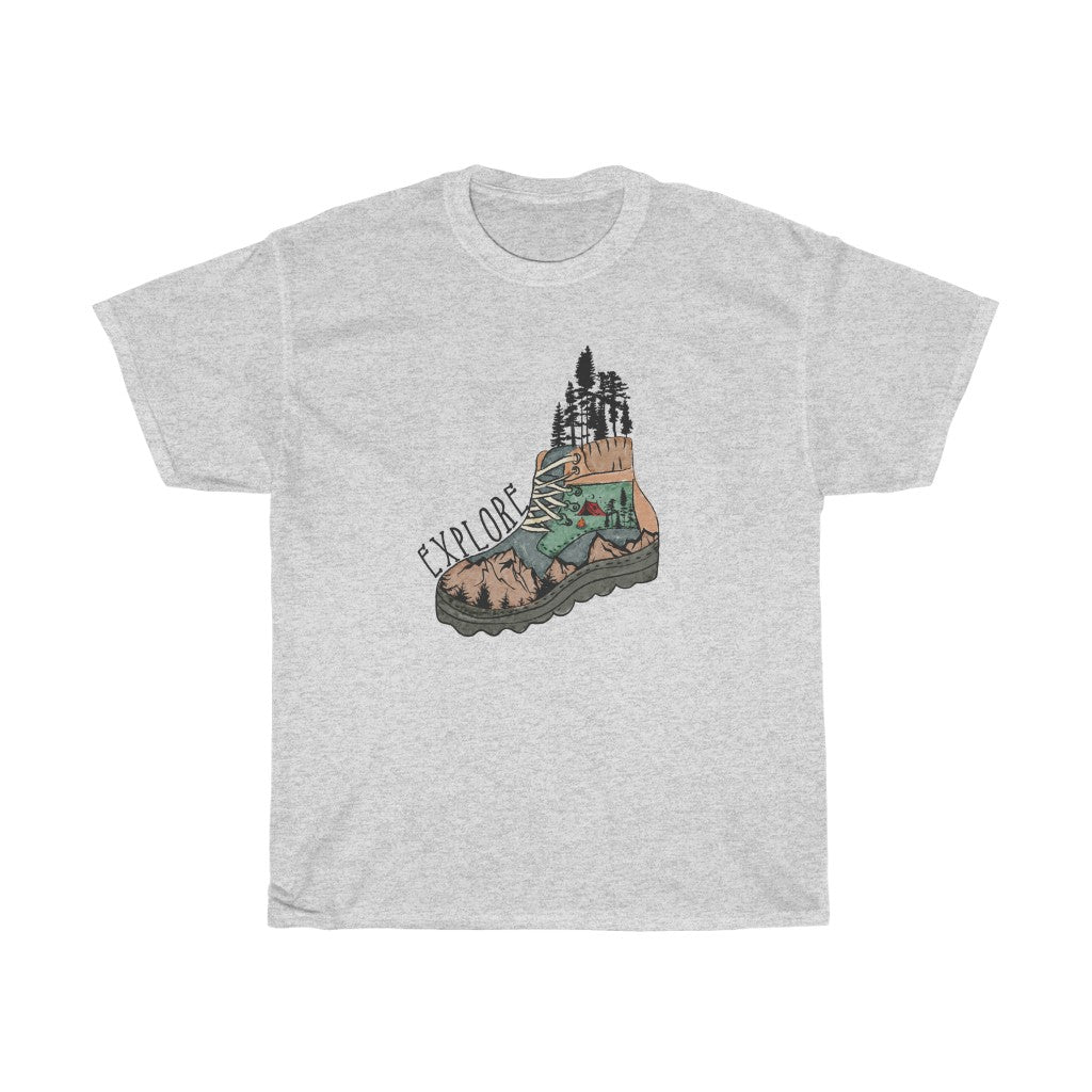 Explore Heavy Cotton Unisex T-shirt