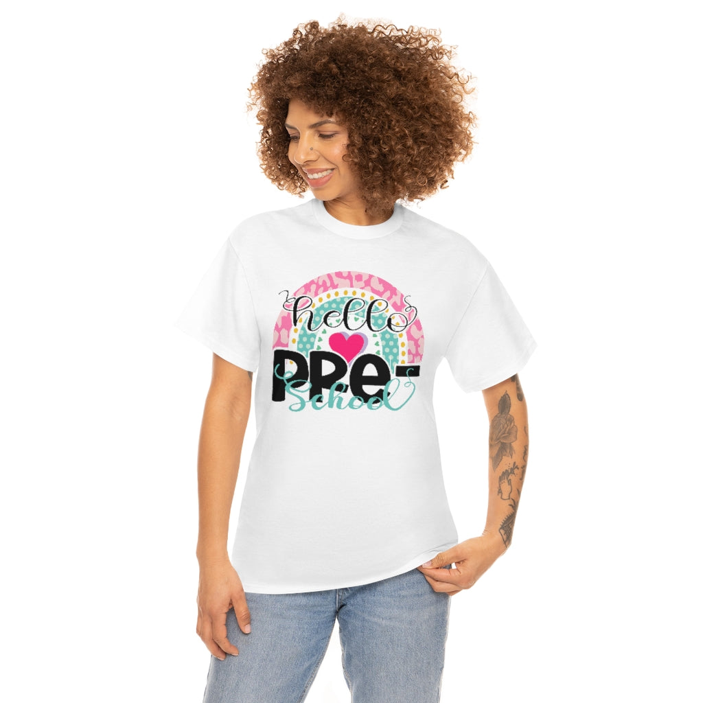 Hello Preschool Shirt Teacher Team