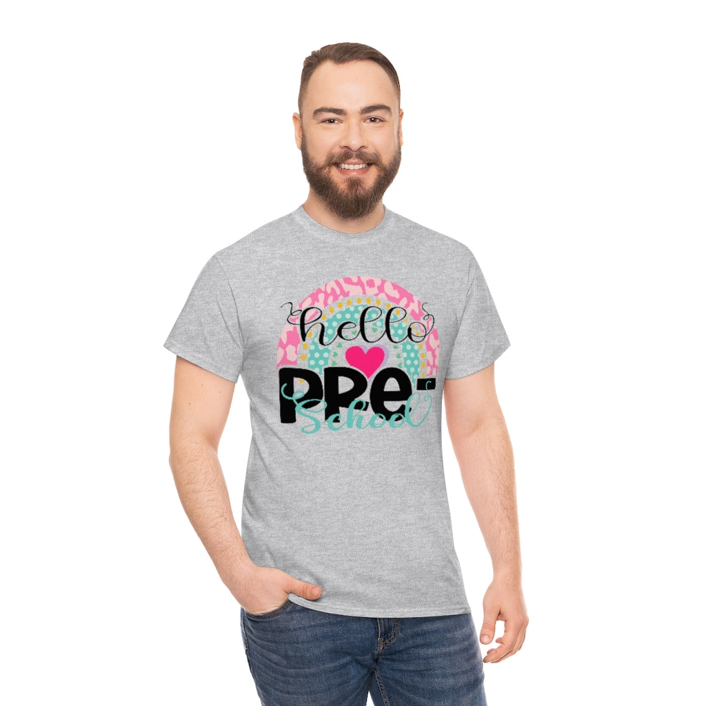 Hello Preschool Shirt Teacher Team
