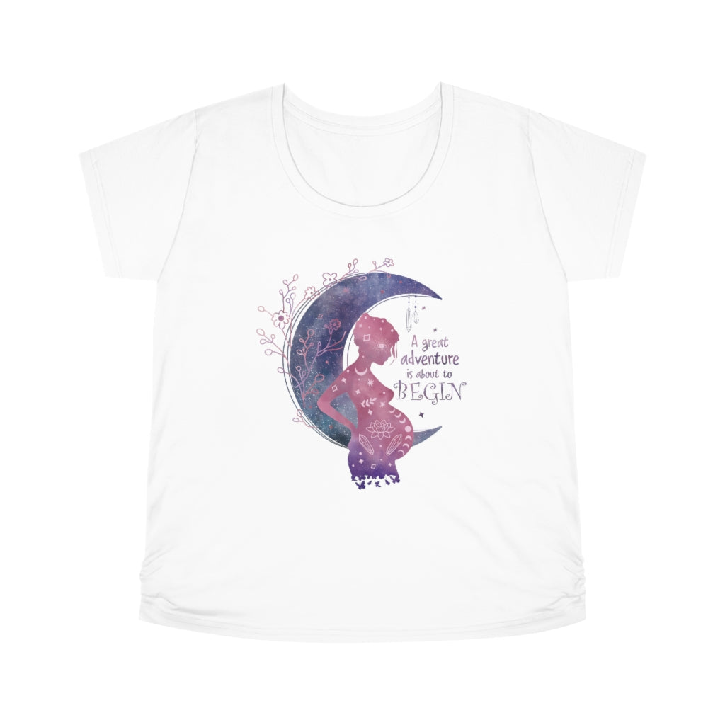 A Great Adventure is about to Begin Maternity Shirt