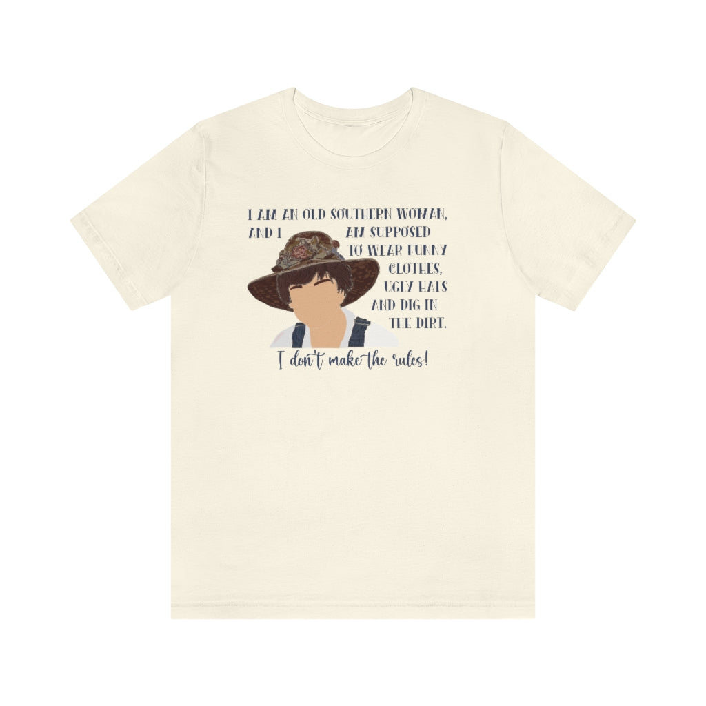 I Don't Make the Rules! Vintage Southern Woman T-Shirt