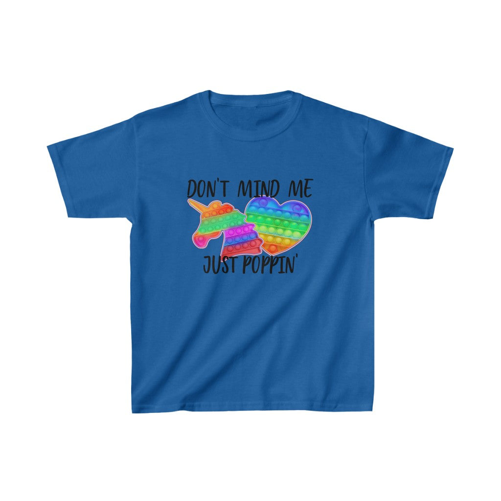 Don't mind Me Just Poppin' Funny Kid's T-shirt