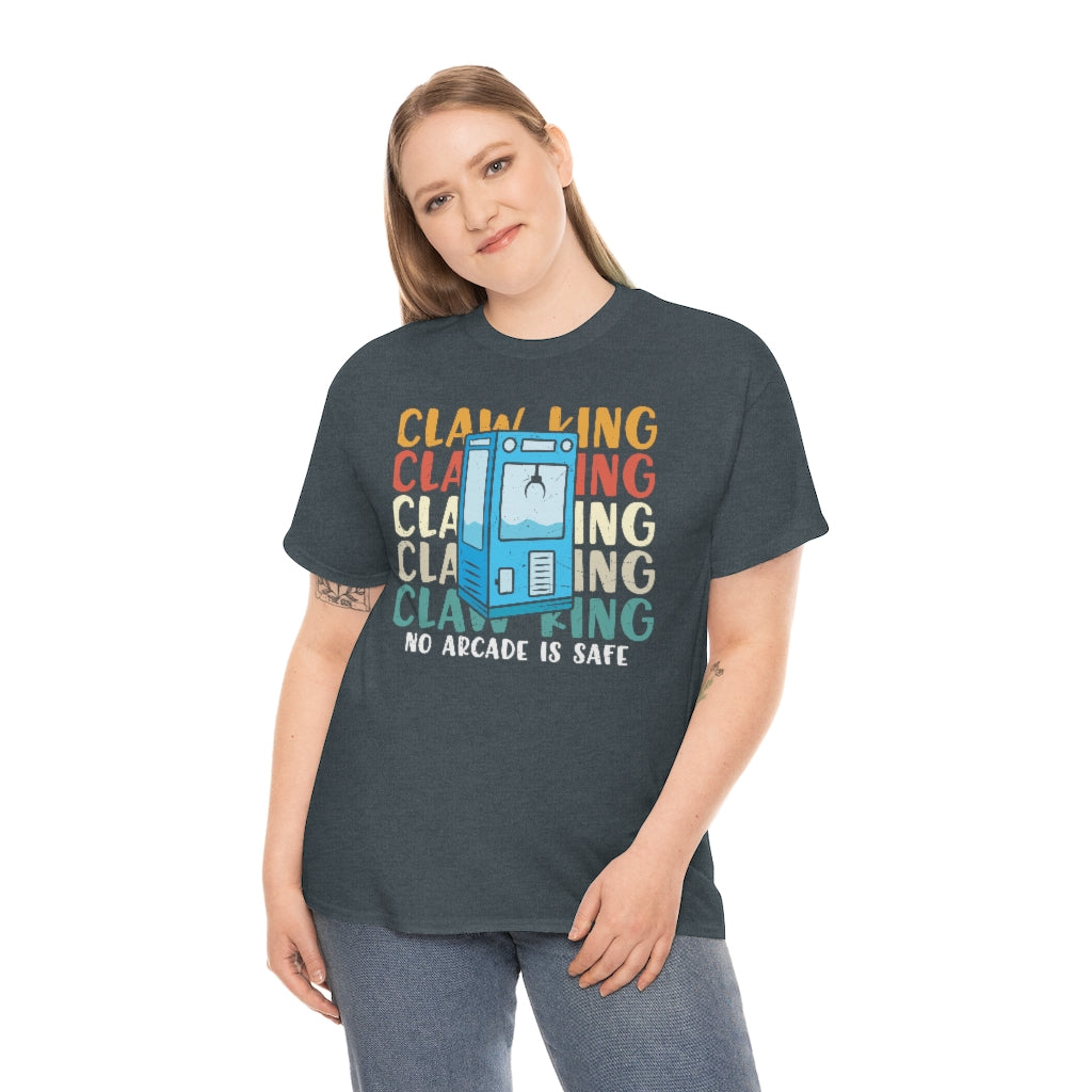 Claw King No Arcade is Safe Mens t-shirt