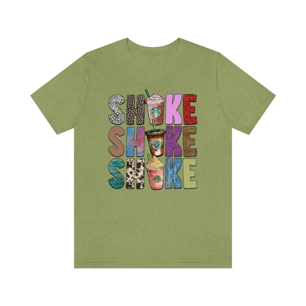 Shake, Shake, Shake, Iced Coffee Frappuccino T-shirt