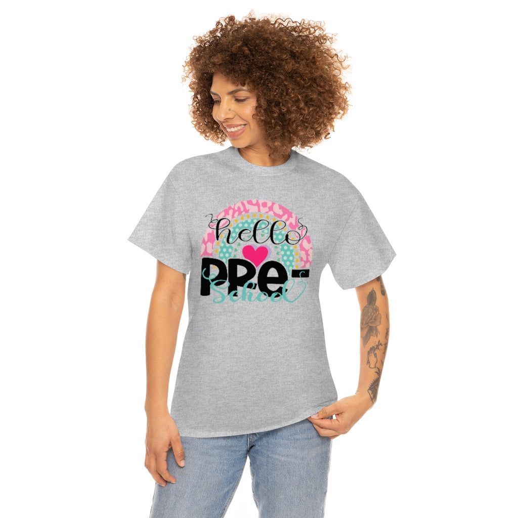 Hello Preschool Shirt Teacher Team