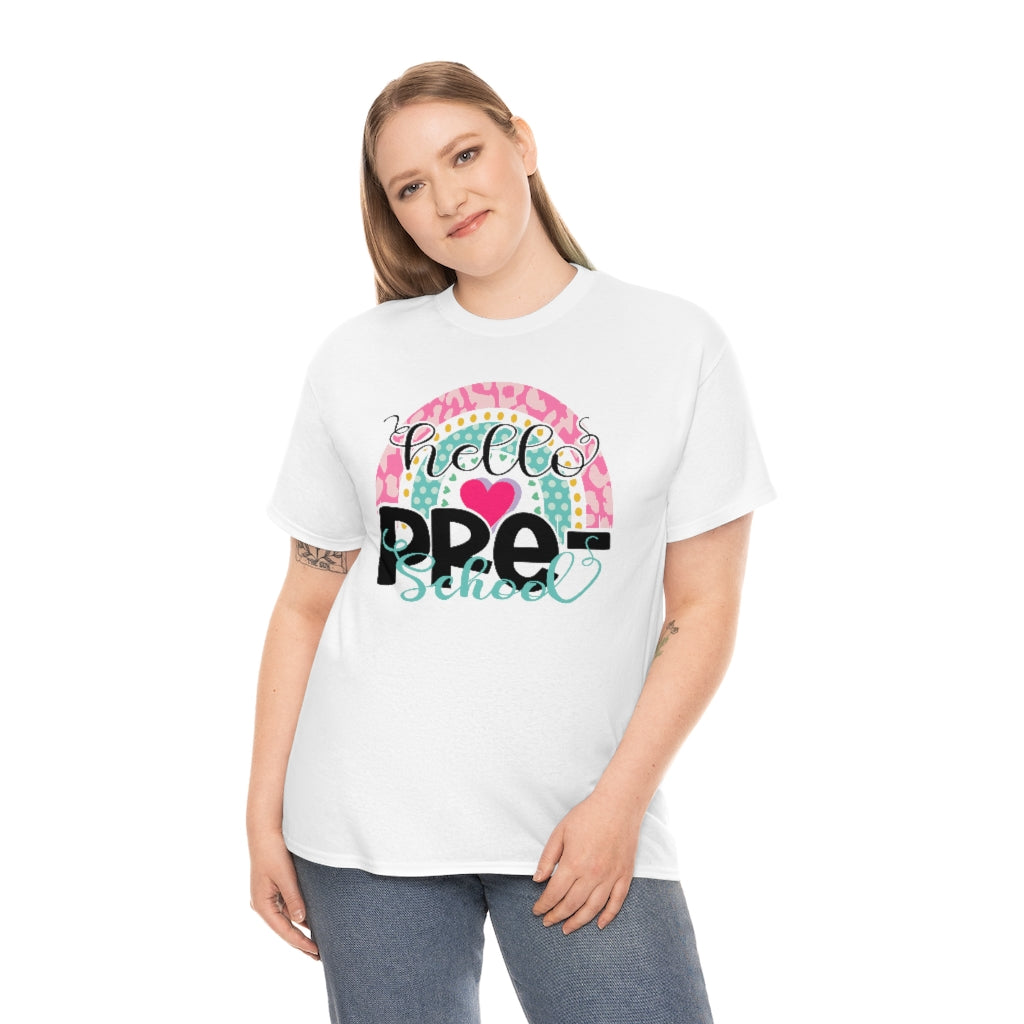 Hello Preschool Shirt Teacher Team