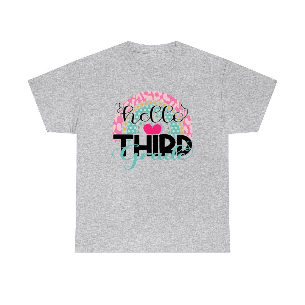 Hello 3rd Grade Shirt Teacher Team