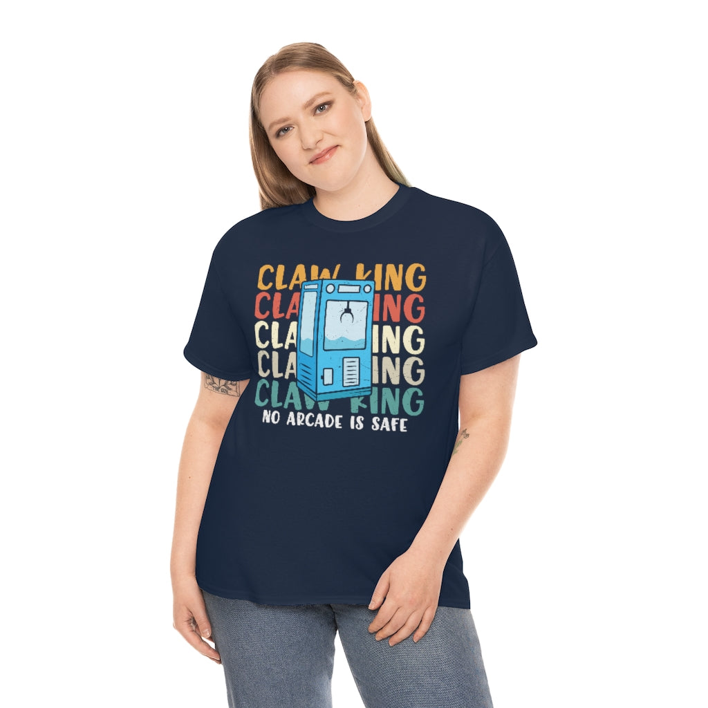 Claw King No Arcade is Safe Mens t-shirt