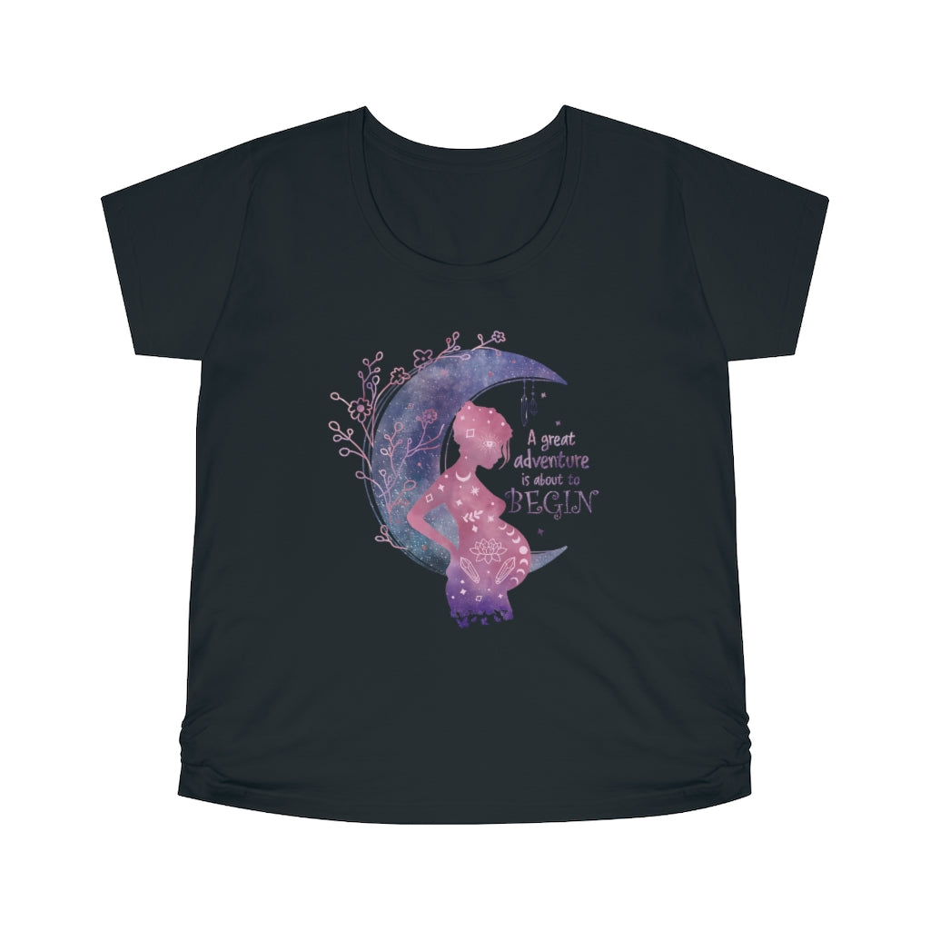 A Great Adventure is about to Begin Maternity Shirt