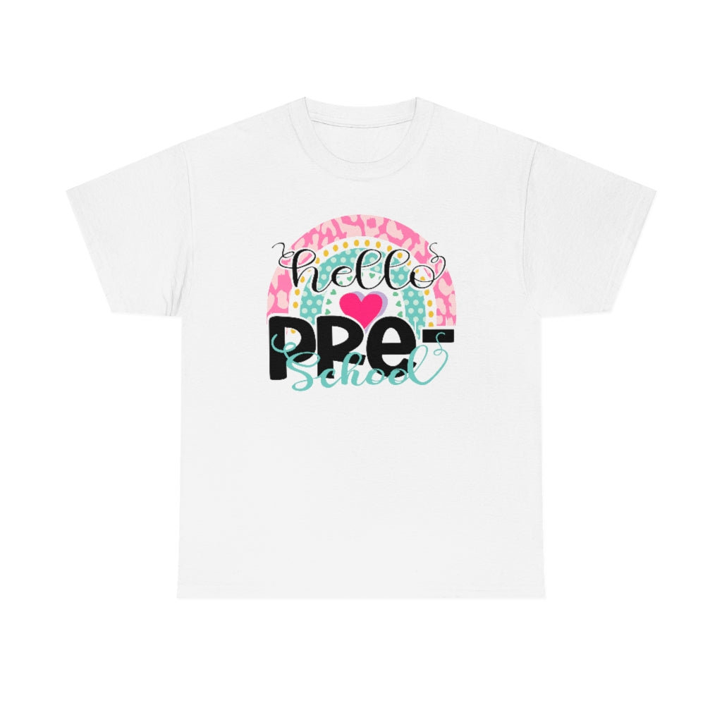 Hello Preschool Shirt Teacher Team